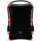 2.5" External HDD 1.0TB (USB3.1) Silicon Power Armor A30, Black/Orange, Rubber + Plastic, Military-Grade Protection MIL-STD 810G, Internal silica gel suspension system and external silica gel bubbles keeps your hard drive safe from drops and bumps
