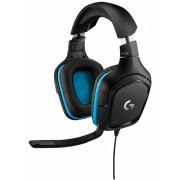 Logitech G432 7.1 Surround Sound Wired Gaming Headset - LEATHERETTE - USB - EMEA