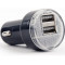 USB Car Charger - EnerGenie EG-U2C2A-CAR-02, 2-port USB car charger, 2.1 A, black