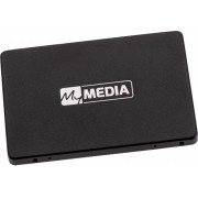 2.5" SSD 128GB  MyMedia (by Verbatim), SATAIII, Sequential Reads: 520 MB/s, Sequential Writes: 400 MB/s, Maximum Random 4k: Read: 31,000 IOPS / Write: 68,000 IOPS, Thickness- 7mm, Aluminium Alloy, 40TB TBW, 3D NAND TLC