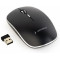 Gembird MUSW-4BSC-01, Silent Wireless Optical mouse, 2.4GHz, 4-button, 800 - 1600dpi, Type-C receiver, Black
