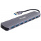 USB 3.0 Hub 7-ports D-link DUB-1370/B1A, Fast Charge, Power Adapter
