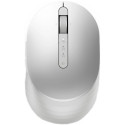 Wireless Mouse Dell MS7421W Premier Rechargeable, Optical, 4000dpi, 2.4 GHz/BT, Platinum Silver