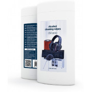 Gembird Cleaning wipes (CK-AWW50-01), Alcohol cleaning wipes (50 pcs), micro-fiber