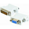 Adapter DVI M to VGA F, Cablexpert A-DVI-VGA, DVI-A 24-pin male to VGA 15-pin HD female, White