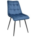 Scaun Capella~Blue+Black Leg