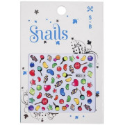 Snails Stickere p/u unghii "Flamingo" set (55)