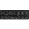 Keyboard SVEN KB-C3060, Multimedia, Splash proof, Black, USB