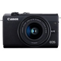 DC Canon EOS M200, Black & EF-M 15-45mm f/3.5-6.3 IS STM & EF-M 55-200mm f/4.5-6.3 IS STM KIT