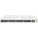 Aruba Instant On 1930 48G 4SFP+ Switch, 48-port RJ-45 10/100/1000 ports, Layer 2 switching, 4-SFP+ 100/1000/10000 Mbps ports, VLANs, IGMP Snooping, link aggregation trunking, DSCP QoS policies STP/RSTP