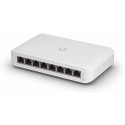 Ubiquiti UniFi Switch USW-Lite-8-POE, 8-Port Gigabit RJ45, 4xPoE+ IEEE 802.3af/at , 52W POE supply, Non-Blocking Throughput: 8 Gbps, (retelistica switch/сетевой коммутатор)