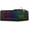 SVEN KB-G8600 Gaming Keyboard, membrane with tactile feedback,110 keys, 12Fn-keys, Backlight, Rus, 1.8m, USB, Black