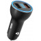 Car Charger XO, 2USB, CC30, Black