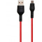 Micro-USB Cable XO, Brainded, NB55, Red