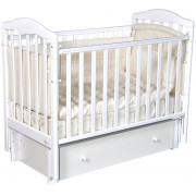 1037 Кровать детская Oliver Elsa Premium (белый)