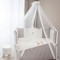 Балдахин для детской кроватки "Le petit bebe" т.м.Perina, арт. ПБ1/1-01.5 (цвет Молочно-кофейный) (страна пр-ва: РБ)
