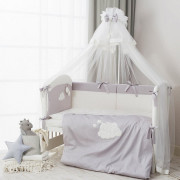 Комплект постельного белья для детей "Бамбино" т.м.Perina, арт. ББ6-01.2 (цвет Грей) (страна пр-ва: РБ)