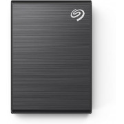 2.5" External HDD 4.0TB (USB3.2)  Seagate One Touch, Black, Polished Aluminium, Durable design