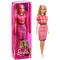 Barbie Fasionista in Costum Roz