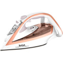 Iron Tefal FV5697E1, 3000W, ceramic soleplate, steam 50/270g, 300 ml water tank capacity, horizontal and vertical steam, white pink