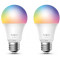 TP-LINK Tapo L530E(2-pack), Smart Wi-Fi LED Bulb with Dimmable Light, Multicolor