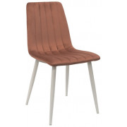 Scaun DC-90P~N44 Catifea Rusty+White legs