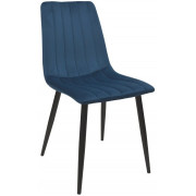 Scaun DC-90P~N63 Catifea Dark Blue+Black legs