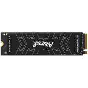 M.2 NVMe SSD 1.0TB Kingston Fury Renegade, w/HeatSpreader, PCIe4.0 x4 / NVMe, M2 Type 2280 form factor, Sequential Reads 7300 MB/s, Sequential Writes 6000 MB/s, Max Random 4k Read 900,000 / Write 1000,000 IOPS, Phison E18 controller, 1000TBW, 3D NAND TLC