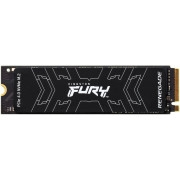 M.2 NVMe SSD 500GB Kingston Fury Renegade, w/HeatSpreader, PCIe4.0 x4 / NVMe, M2 Type 2280 form factor, Sequential Reads 7300 MB/s, Sequential Writes 3900 MB/s, Max Random 4k Read 450,000 / Write 900,000 IOPS, Phison E18 controller, 500TBW, 3D NAND TLC