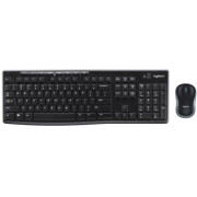 Logitech Wireless Combo MK270, Multimedia Keyboard & Mouse