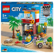Конструктор Lego City Пост спасателей на пляже (60328)