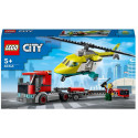 Конструктор Lego City Грузовик для спасательного вертолёта 60343