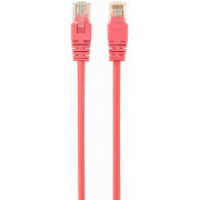 Patch cord cat. 5E PP12-3M/RO Pink, 3 m, molded strain relief 50u" plugs