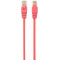 Patch cord cat. 5E PP12-3M/RO Pink, 3 m, molded strain relief 50u" plugs