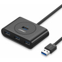UGREEN USB 3.0 Hub 1m CR113, Black