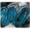Xtrfy Mouse pad GP4 Large (460 x 400 x 4 mm), Street Blue