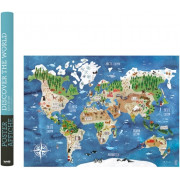 Londji Poster Discover the World (50x70cm)