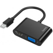 Hama Video Adapter, 2in1, Mini DisplayPort Plug - VGA & HDMI™ Socket,Ultra-HD 4K