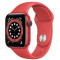 Смарт часы Apple Watch Series 6 40mm M06R3 GPS + LTE Product Red Aluminium, Product Red Sport Band