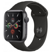 Умные часы Apple Watch Series 5 44mm MWWE2 GPS + LTE Space Gray Aluminum Case with Black Sport Band 