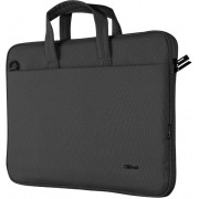 Trust NB bag 16" Bologna, Eco-friendly Slim laptop bag for 16" laptops, (410 x 290mm), Black