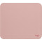 Mouse Pad Logitech Studio Series, 230 x 200 x 2mm, Nylon + Polyester, 73g., Darker Rose