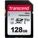 128GB SDXC Card (Class 10)  UHS-I, U3, Transcend 340S  TS128GSDC340S (R/W:160/90MB/s)