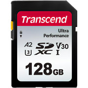 128GB SDXC Card (Class 10)  UHS-I, U3, Transcend 340S  TS128GSDC340S (R/W:160/90MB/s)