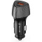 Tellur FCC10 car charger, 38W, 6A (PD20W + QC3.0), black