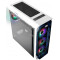 Case ATX GAMEMAX StarLight FRGB, w/o PSU, 4x120mm RGB fans,Fan controller,Transparent, USB3.0, White