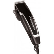 Hair Cutter ROWENTA TN1603F0, Mains operation, 15 cutting lengths (1-12mm), cutting width 42mm, black