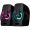 Speakers SVEN 255 Black, 4w, USB power, Dynamic RGB lighting