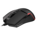 Genesis Mouse Krypton 220, 6400 DPI, RGB Illuminated, With Software, Black 