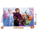 Trefl Puzzles - 15 Frame - Anna and Elsa's Magical World / Disney Frozen 2